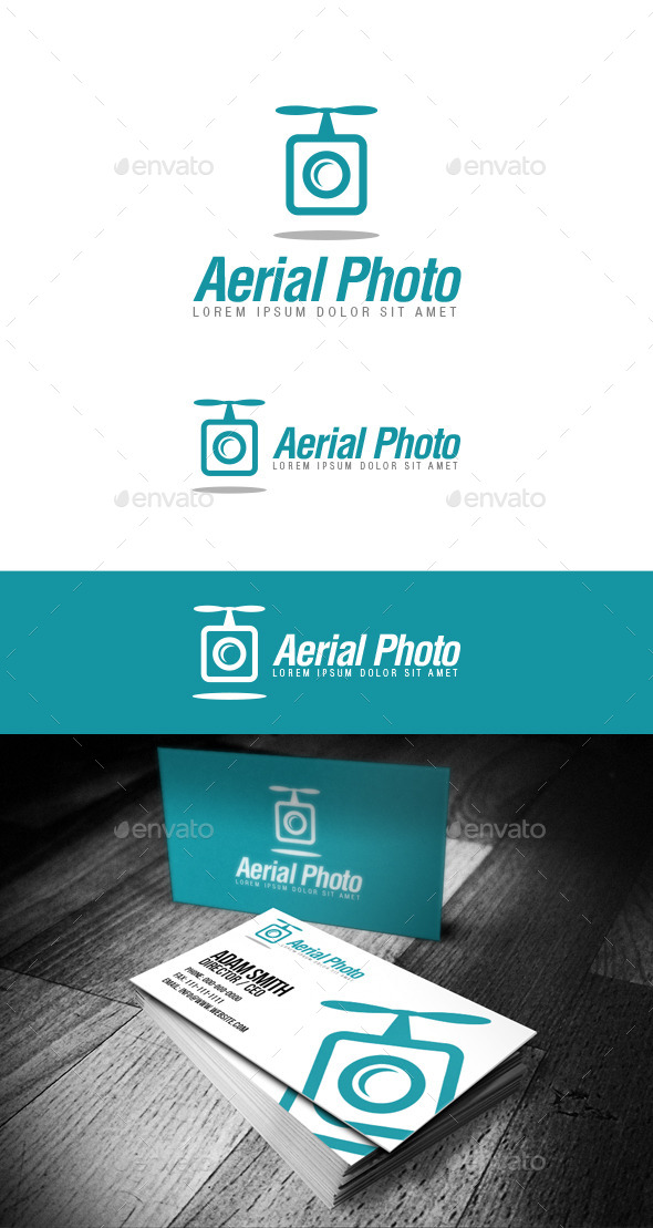 Aerial Photo Logo - Objects Logo Templates