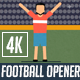 Flat Football (Soccer) Opener - VideoHive Item for Sale