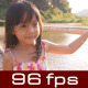 Little Girls Walking On Bamboo Bridge - VideoHive Item for Sale