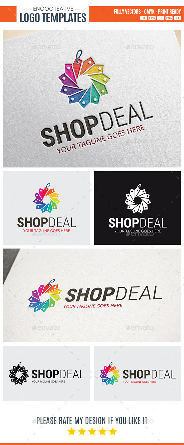 Shop Deal Logo - Symbols Logo Templates