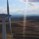 Aerial View Of Wind Turbine - VideoHive Item for Sale