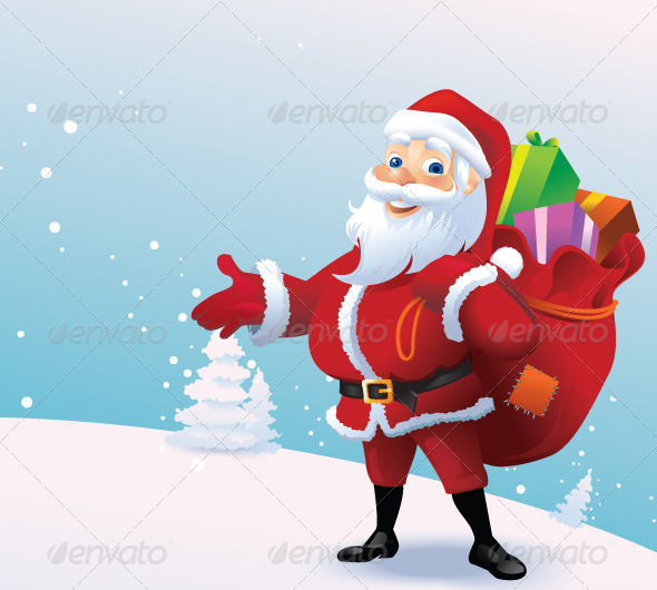 Happy santa - People Characters