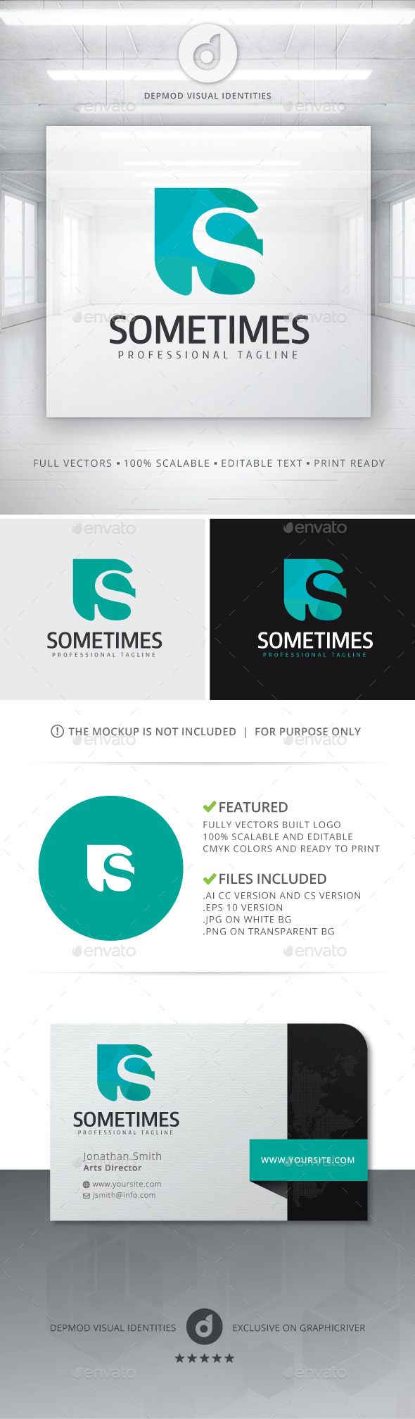 Sometimes Logo - Letters Logo Templates