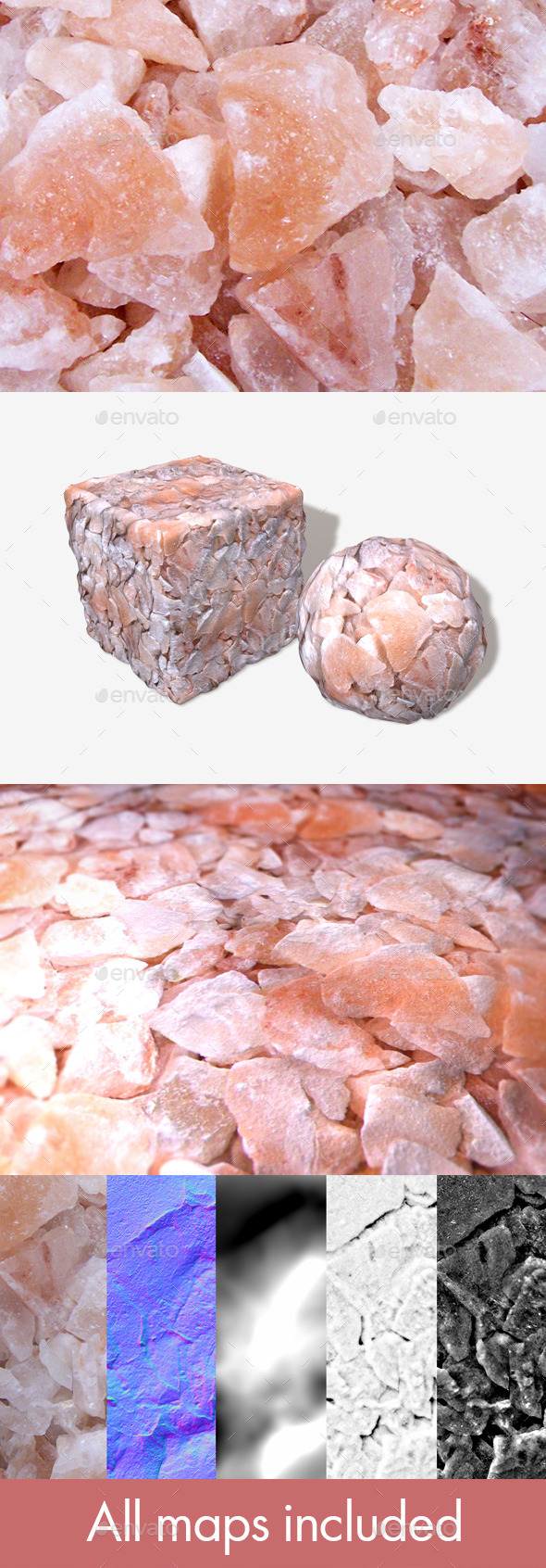 Rose Quartz Geodes - 3Docean 11305705