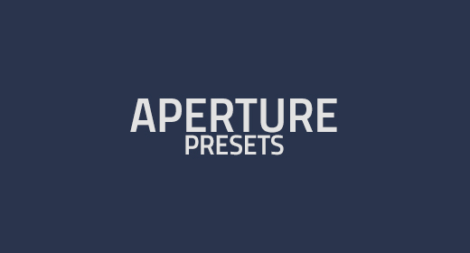Aperture Presets