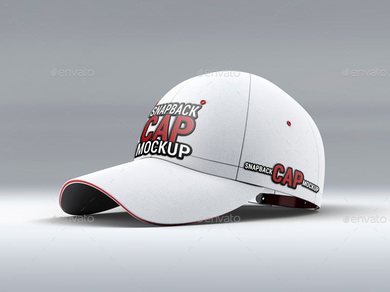 Download Snapback Baseball Cap Mock Up By L5design Graphicriver PSD Mockup Templates