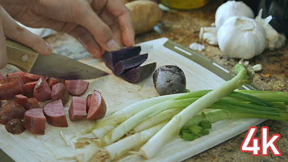 Chopping Food