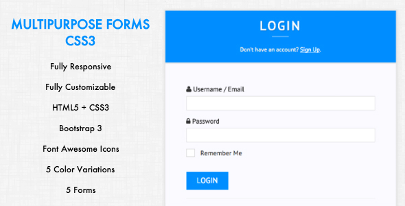 Multipurpose Forms - CodeCanyon 10778985