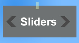 Sliders for featured content or images