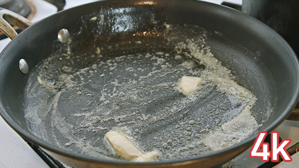 Melting Butter in Pan
