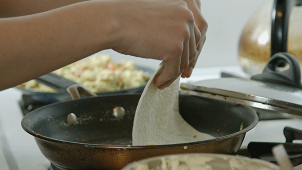 Cooking Tortillas