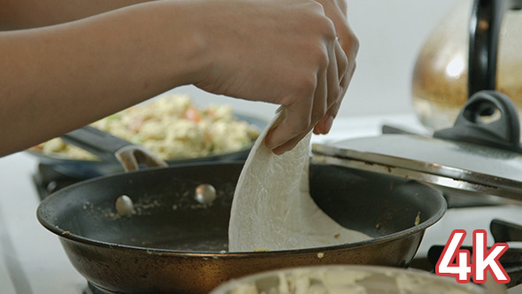 Cooking Tortillas