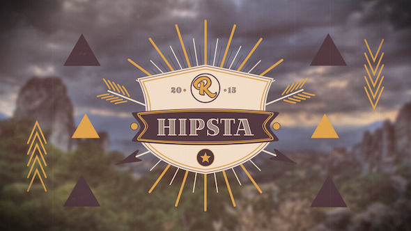 Hipster Logo Opener - VideoHive 11321990