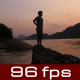 Asian Man Standing At River Side Asian Man Standing At River Side - VideoHive Item for Sale