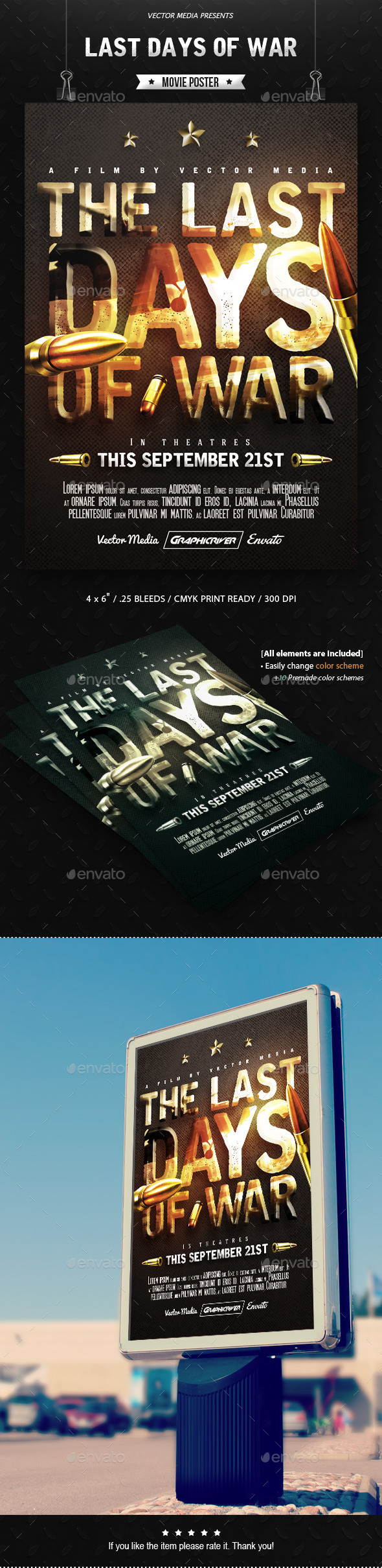 Last Days of War - Movie Poster