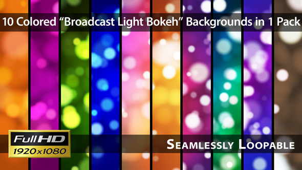 Broadcast Light Bokeh - Pack 02
