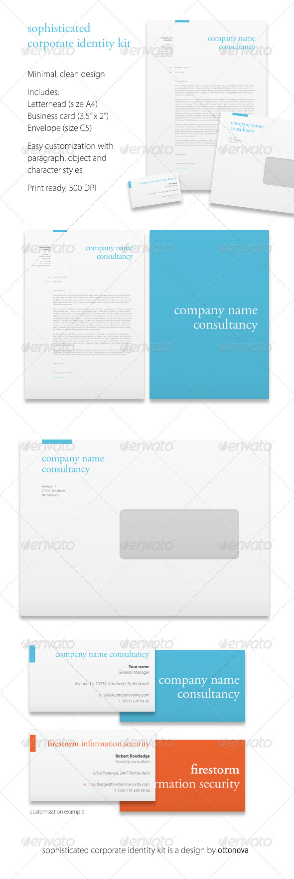 Corporate Identity Kit - Stationery Print Templates