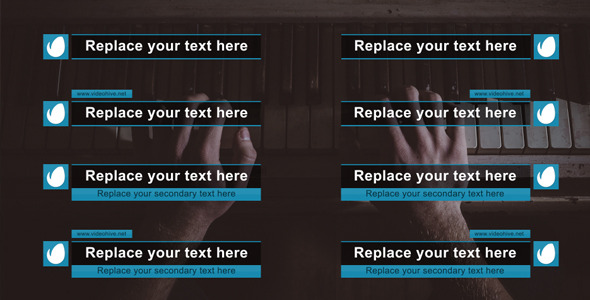 Simple Lower Third - VideoHive 11340621