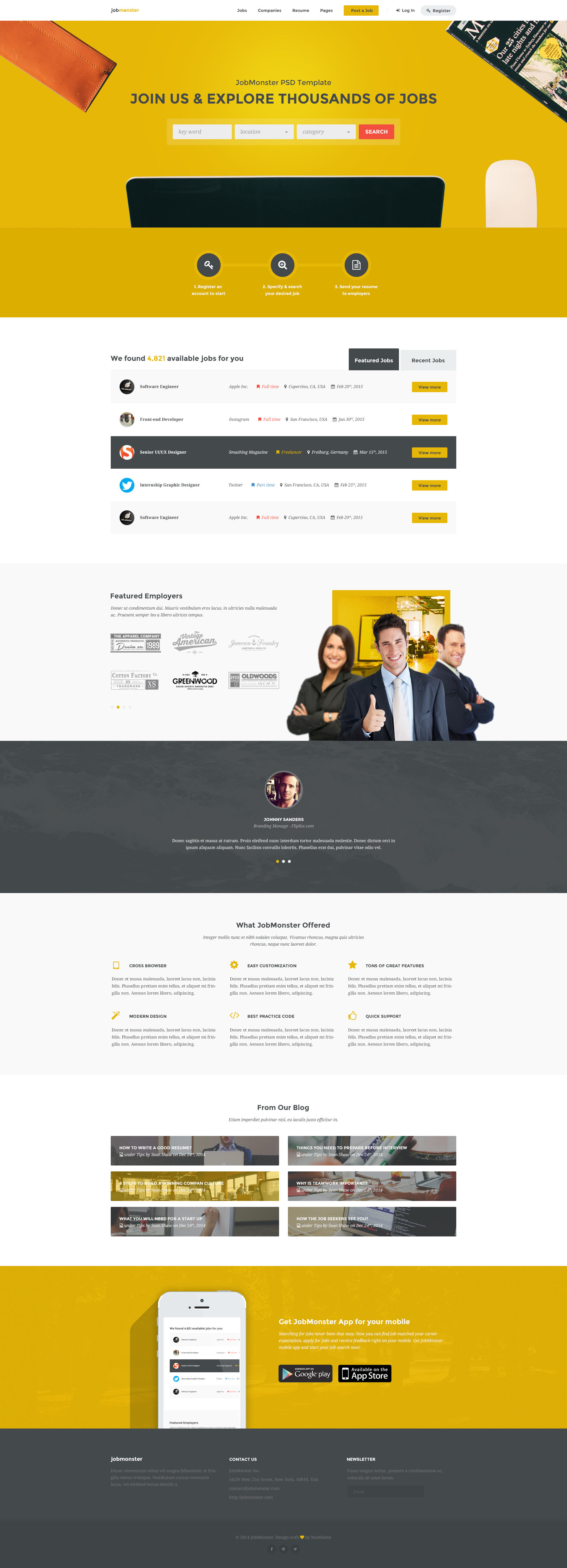 free jobs website