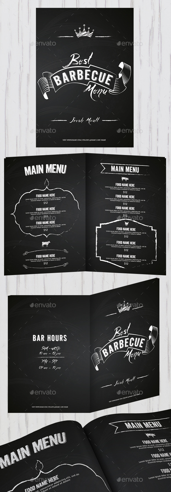 Barbecue Menu