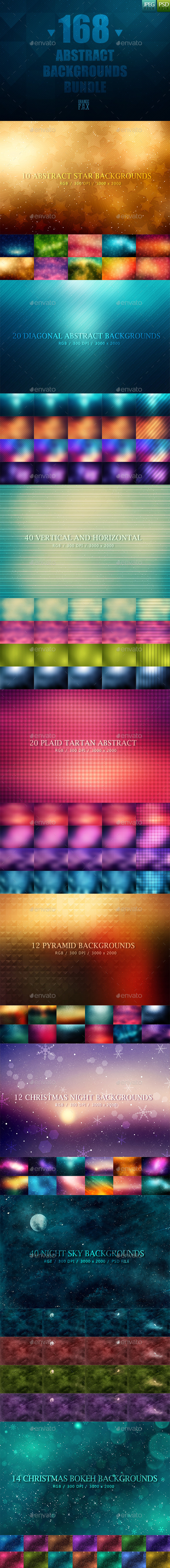 168 Abstract Backgrounds Bundle - Abstract Backgrounds