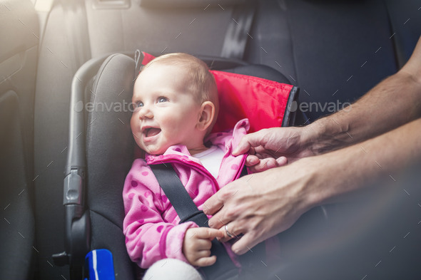 Child in the car - Stock Photo - Images