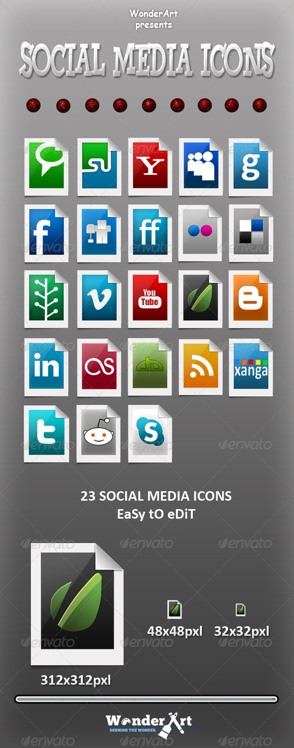Social Media Icons