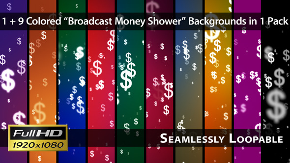 Broadcast Money Shower - Pack 01