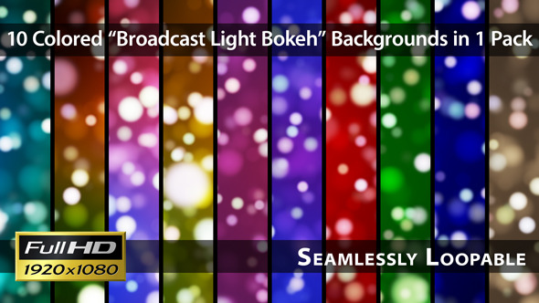 Broadcast Light Bokeh - Pack 03