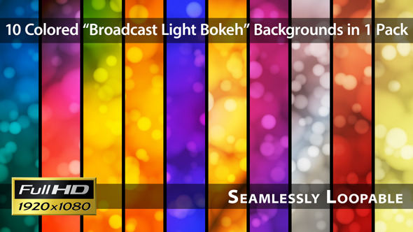 Broadcast Light Bokeh - Pack 06