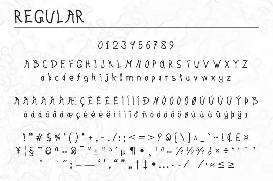 Hand Post 10 Fonts By Turboz Graphicriver