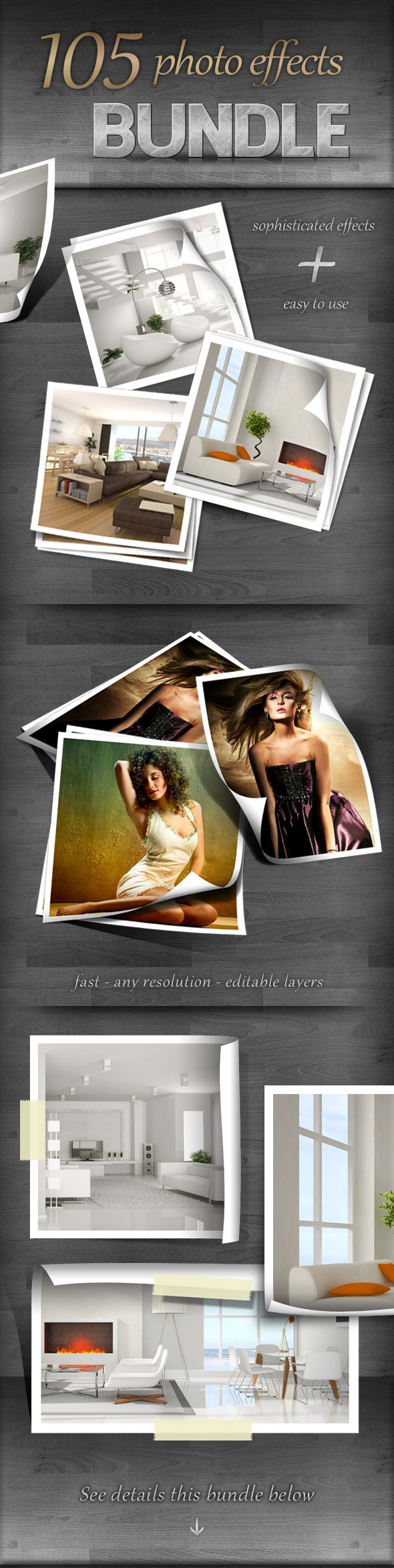 105 Photo Effects - Bundle - Utilities Actions