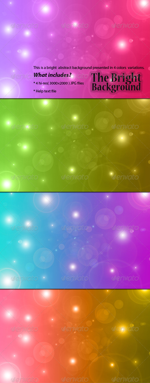 The Bright Background - Abstract Backgrounds