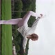Athletic woman doing stretching outdoors - VideoHive Item for Sale