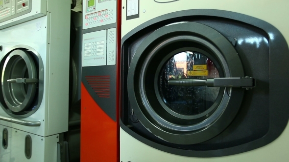 Automatic Washing Machine In Laundry
