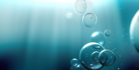 Water bubbles loop