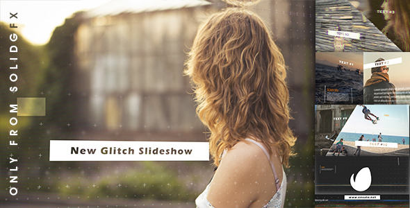 Glitch Slideshow - VideoHive 11409489