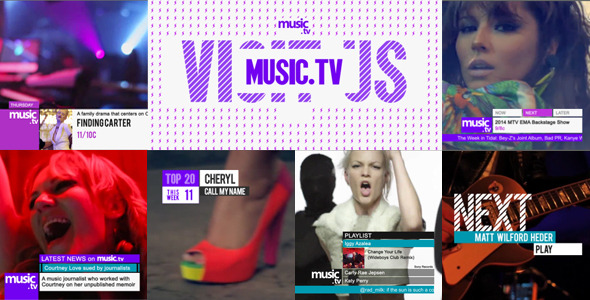 Music TV Channel Broadcast Pack