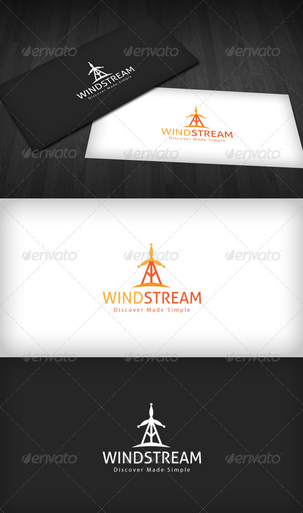 Wind Stream Logo - Symbols Logo Templates