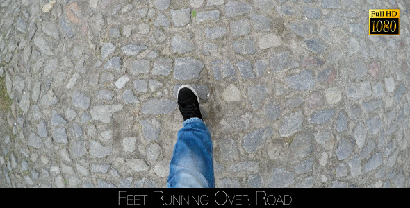 Feet Running Over Road 2 alt