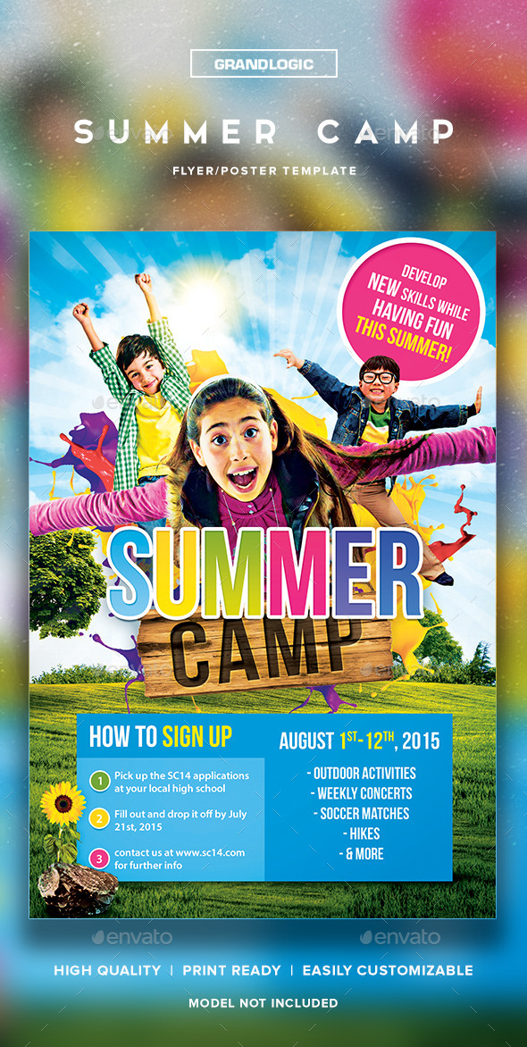 Summer Camp Flyer/Poster