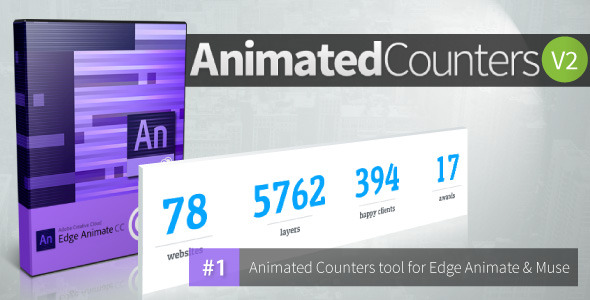 Animated Counters V - CodeCanyon 11418475