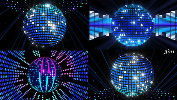 Equalizer Disco Ball (3-Pack) alt