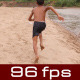 Kid Running On Sand - VideoHive Item for Sale