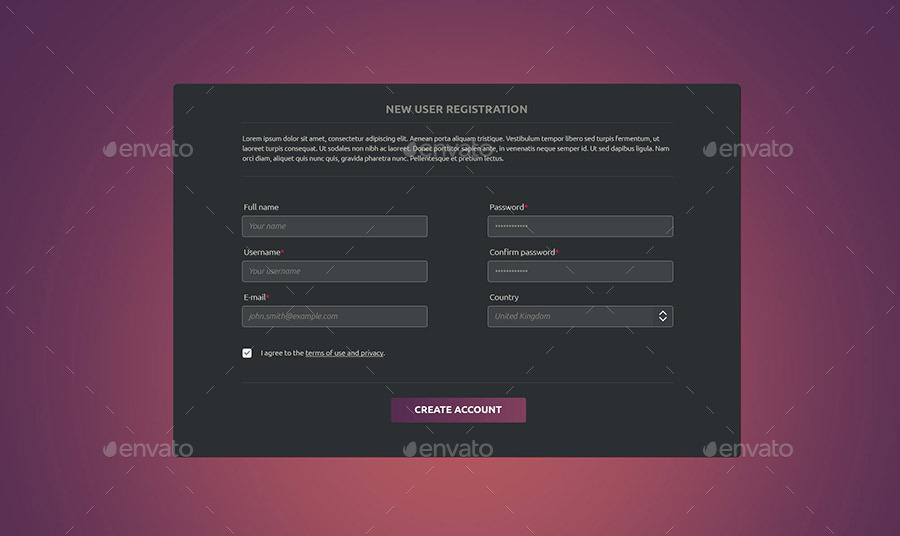 Clean Light And Dark Forms, Web Elements | GraphicRiver