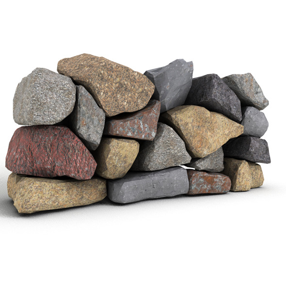 Stone Wall 1 - 3Docean 11427677