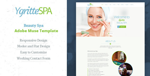 Ygritee Spa | Beauty Salon Muse Template