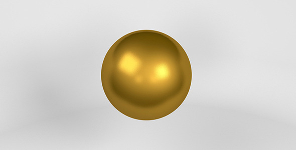 Gold Material Vray - 3DOcean Item for Sale