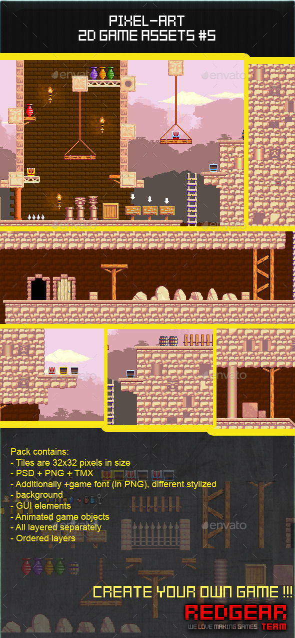 pixel art game – Pixel dimension sizes