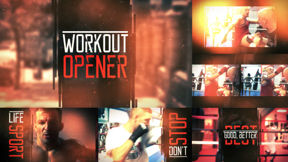 Workout Opener - VideoHive 11448373
